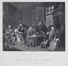 Marriage a la Mode: The Contract, 1743-1745. Creator: William Hogarth