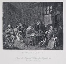 Marriage a la Mode: The Contract, 1743-1745. Creator: William Hogarth