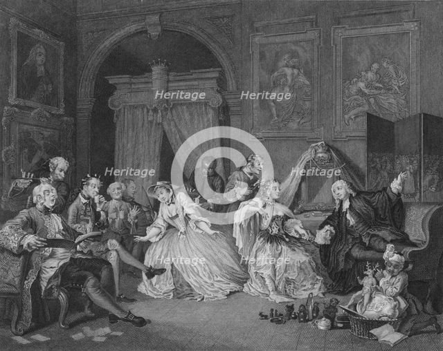 'Marriage A La Mode - Toilette Scene', c19th century. Artist: Armstrong.
