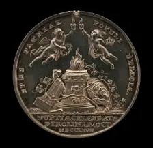 Marriage Altar [reverse], 1767. Creator: Gysbert van Moelingen
