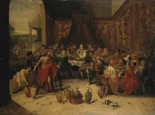Marriage at Cana, 1630. Creator: Frans Francken II