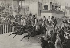 Marriage of King Alfonso XII to Infanta Mercedes of Orléans, celebrated on January 23, 1878 (1878). Creator: Daniel Perea