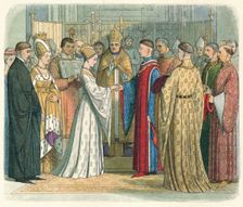 Marriage of Henry V. and Katherine of France 1420 (1864). Artist: James William Edmund Doyle