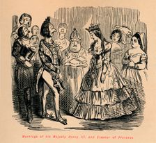 Marriage of his Majesty Henry III and Eleanor of Provence c1860, (c186. Artist: John Leech