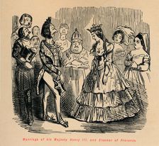 Marriage of his Majesty Henry III and Eleanor of Provence c1860, (c186. Artist: John Leech