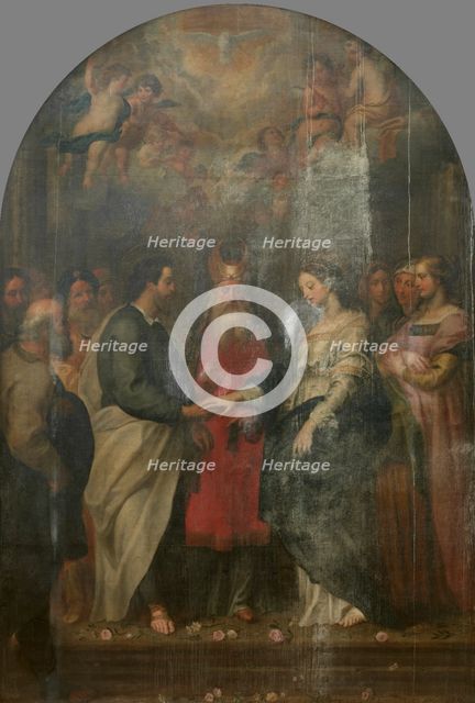 Marriage of Mary. Creator: Gerard Seghers.