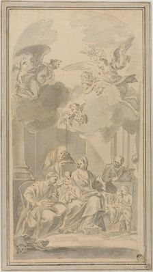 Marriage of St. Catherine, n.d. Creator: Ermenegildo Costantini