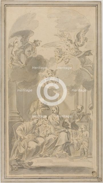 Marriage of St. Catherine, n.d. Creator: Ermenegildo Costantini.
