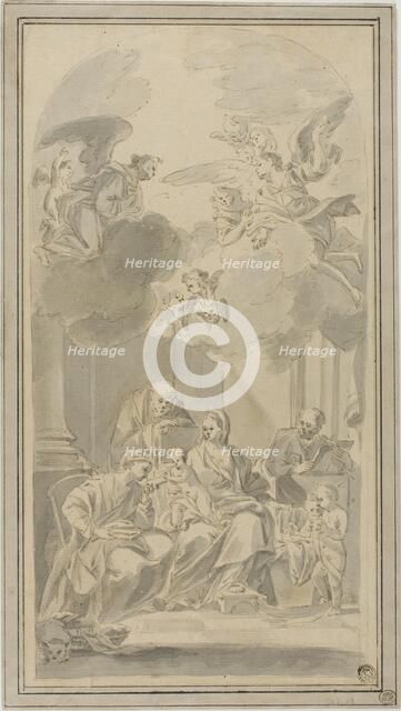 Marriage of St. Catherine, n.d. Creator: Ermenegildo Costantini.