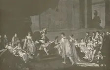 Marriage of Prince Jerome Bonaparte and Princess Frederica Catherine of Würtemberg 1807, (1896). Artist: M Haider