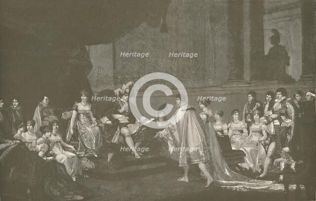 'Marriage of Prince Jerome Bonaparte and Princess Frederica Catherine of Würtemberg', 1807, (1896). Artist: M Haider.