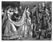 Marriage of Princess Helena and Prince Christian, 5 July 1866 (late 19th century)