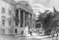 Marriage of Princess Louise: arrival of the newly-married pair at Claremont, 1871. Creator: Unknown