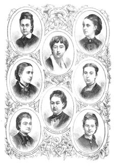Marriage of Princess Louise: the Bridesmaids, 1871. Creator: Unknown