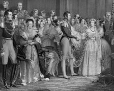 Marriage of Queen Victoria, February 10, 1840, 1844. Creator: Charles Eden Wagstaff