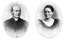 Marriage of the Bishop of Coventry and Miss Ethel Newton, 1895. Creator: Henry Joseph Whitlock