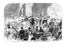 Marriage of the King of Portugal, by Proxy, with the Princess Stephanie 1858