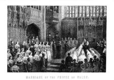 Marriage of the Prince of Wales, St George's Chapel, Windsor on 10 March 1863, (1899)
