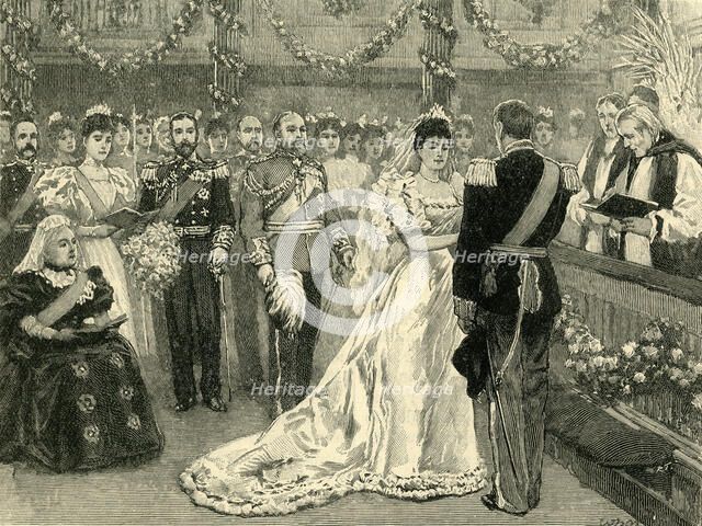 'Marriage of the Princess Maud of Wales', c1900. Creator: Unknown.