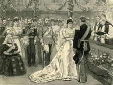 Marriage of the Princess Maud of Wales c1900. Creator: Unknown