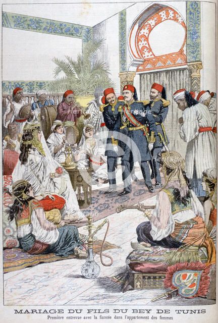 Marriage of the son of the Bey of Tunis, 1903. Artist: Unknown