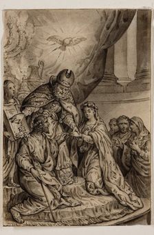 Marriage of the Virgin, early 19th century. Creator: Alexandre Joseph Desenne