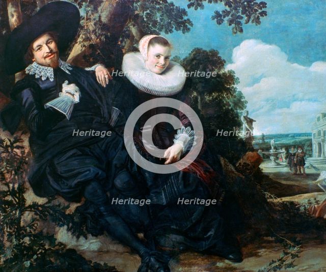 'Married Couple in a Garden', c1622. Artist: Frans Hals