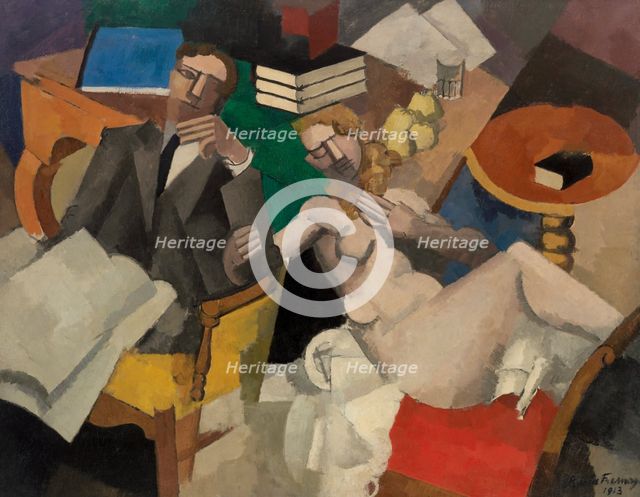 Married Life (La Vie conjugale), 1913. Creator: La Fresnaye, Roger de (1885-1925).