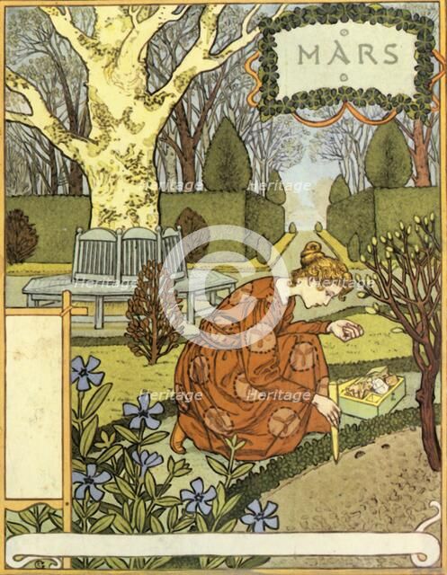 'Mars', 1896. Creator: Eugene Samuel Grasset.