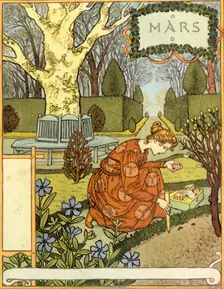 Mars 1896. Creator: Eugene Samuel Grasset