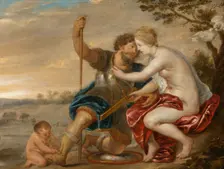 Mars, Venus and Cupid. Creator: Peter Paul Rubens