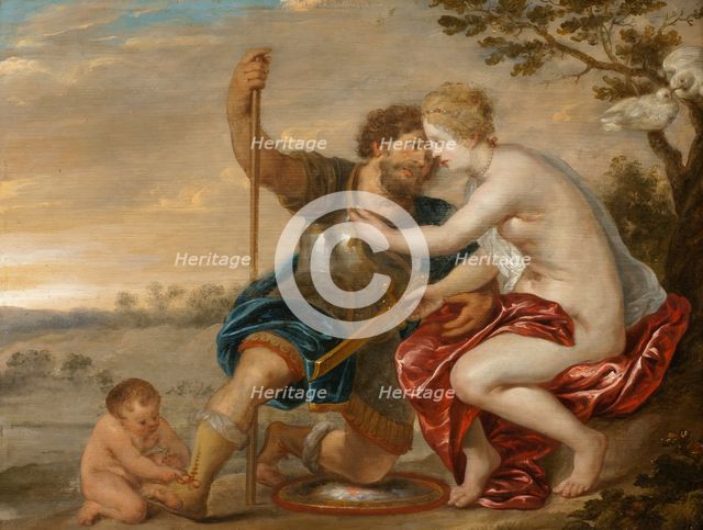 Mars, Venus and Cupid. Creator: Peter Paul Rubens.