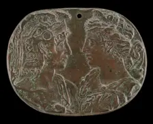Mars and Diana, fourth quarter 15th century. Creator: Unknown