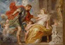 Mars and Rhea Silvia, c. 1616-1617. Artist: Rubens, Pieter Paul (1577-1640)