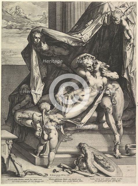 Mars and Venus, 1588. Creator: Hendrik Goltzius.