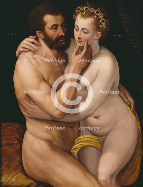 Mars and Venus, 16th century. Creator: Unknown.