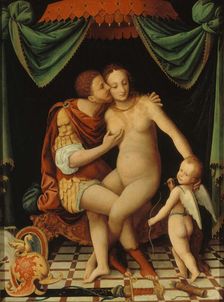Mars and Venus. Creator: Bernardino Lanino