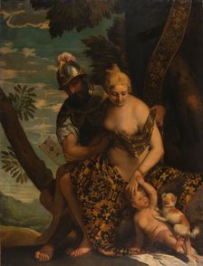 Mars and Venus, after 1580. Creator: Paolo Veronese workshop