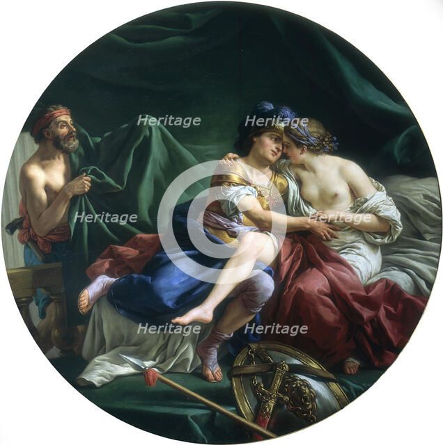 'Mars and Venus discovered by Vulcan', 1768. Artist: Louis Jean Francois Lagrenee