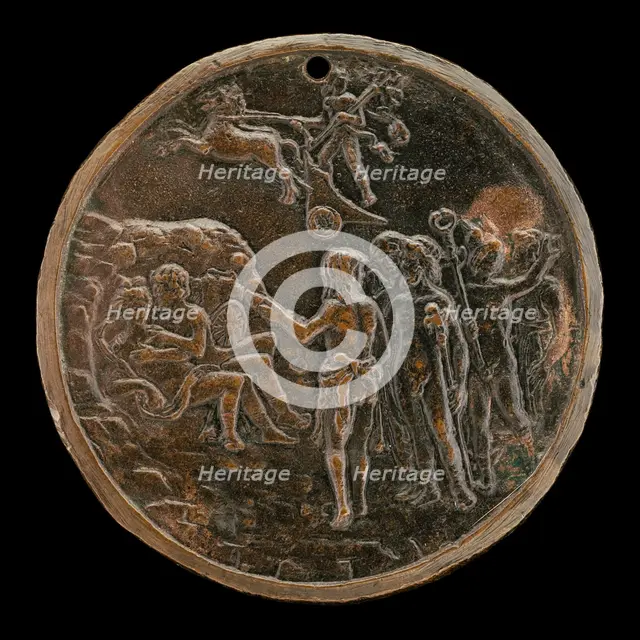 Mars and Venus, fourth quarter 15th century. Creator: Master of the Orpheus Legend.