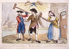 Mars and Venus, or Sir Cecil chastised 1784. Artist: Samuel Collings