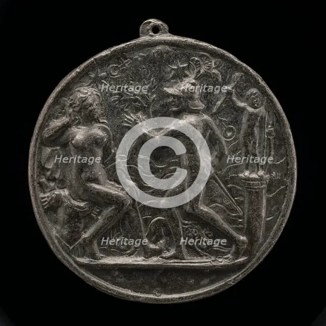 Mars and Venus, late 15th - early 16th century. Creator: Pseudo Melioli.