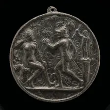 Mars and Venus, late 15th - early 16th century. Creator: Pseudo Melioli