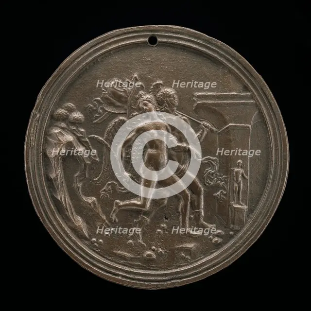 Mars and Victory, 1507 or before. Creator: Moderno.