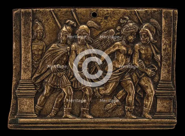 Mars and Victory, with Three Warriors, 16th century. Creator: Unknown.
