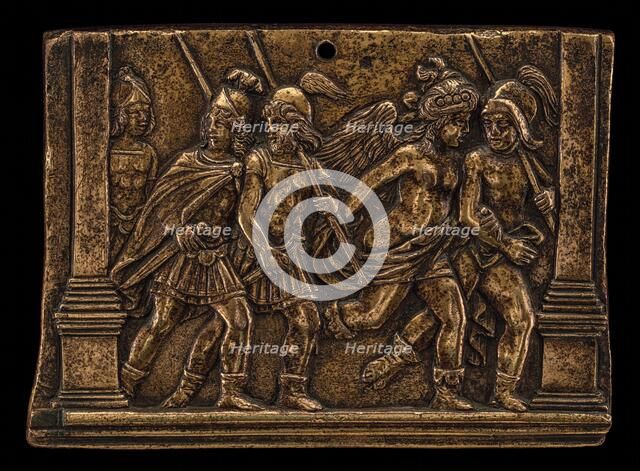 Mars and Victory, with Three Warriors, 16th century. Creator: Unknown.