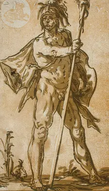 Mars, between circa 1588 and circa 1590. Creator: Hendrik Goltzius