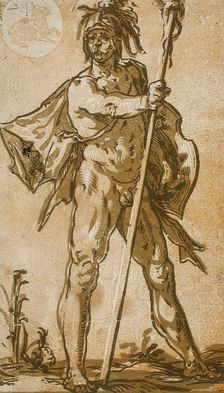 Mars, between circa 1588 and circa 1590. Creator: Hendrik Goltzius