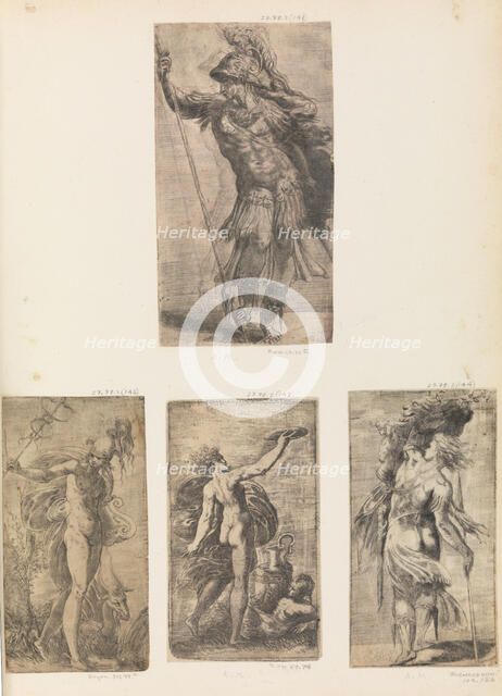 Mars, ca. 1546-52 (?). Creator: Andrea Schiavone.