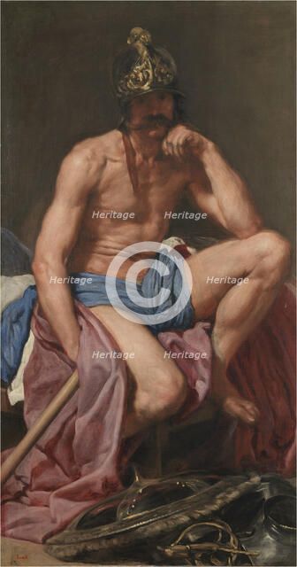 Mars, ca 1638. Creator: Velàzquez, Diego (1599-1660).